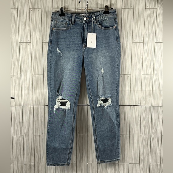 Cello Denim - Cello Denim Distressed Jeans